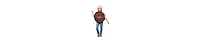 Dress Up America Kids Sandwich Cookie Costume