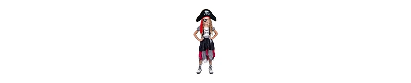 Dress Up America Pirate Girl Costume Set
