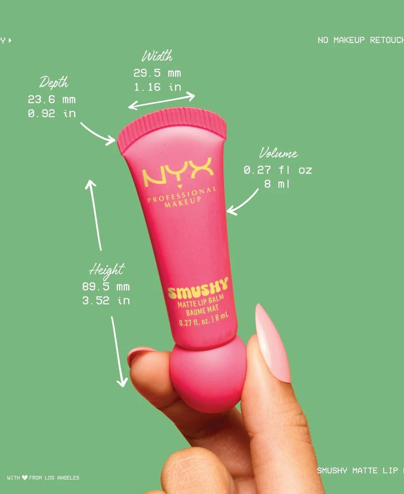 Nyx Professional Makeup Smushy Matte Lip Balm