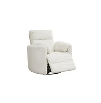 Parker Living Mega Ivory Swivel Power Glider Recliner