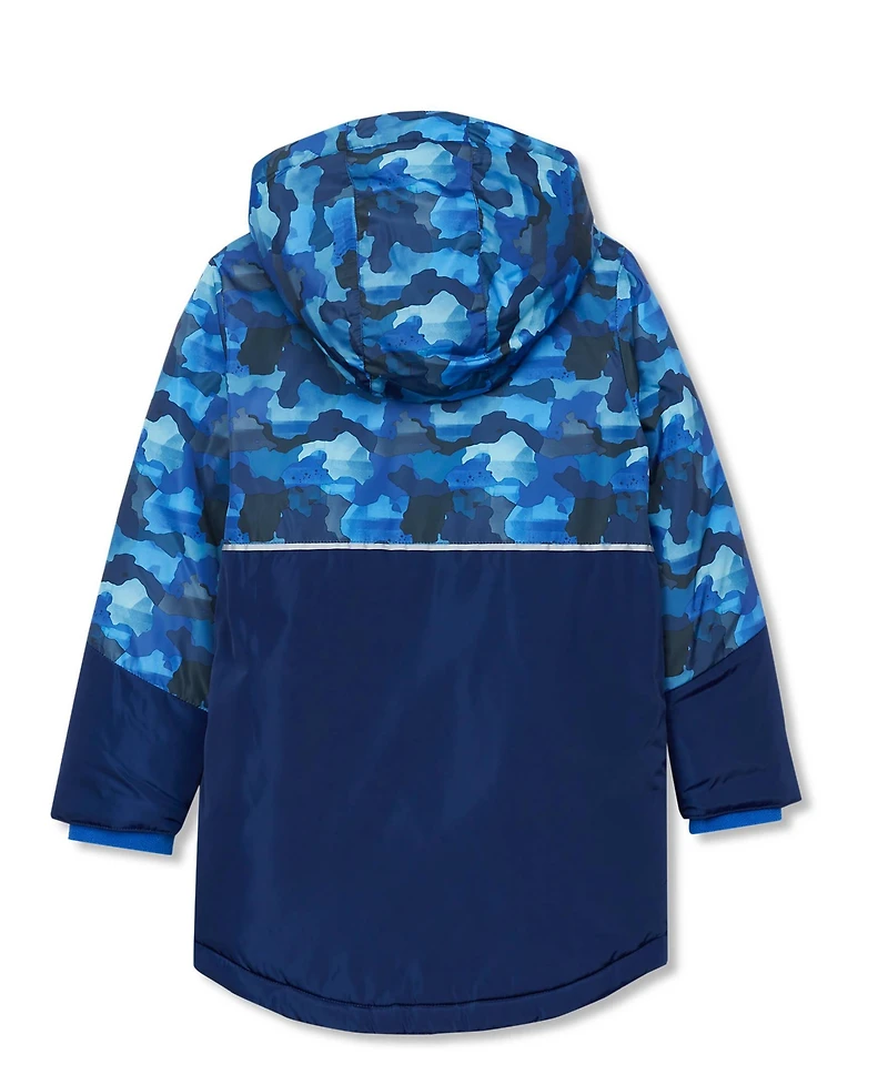 Lands' End Girls Insulated Water Resistant Activity Jacket