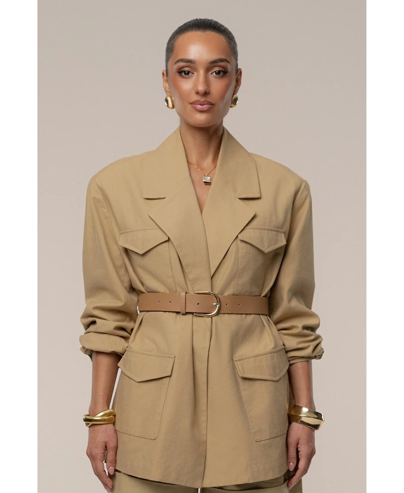 Jluxlabel Women's Precision Woven Blazer