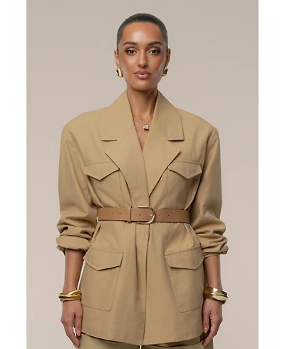 Jluxlabel Women's Precision Woven Blazer