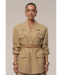 Jluxlabel Women's Precision Woven Blazer