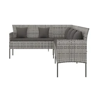 Garden Sofa Grey, Anthracite