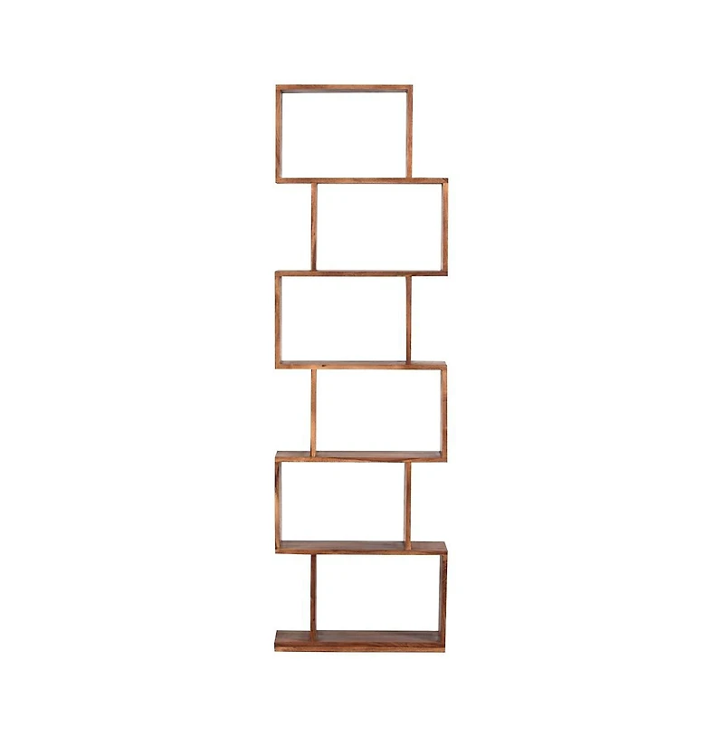 Porter Designs Urban Solid Sheesham Wood Shelf Bookcase