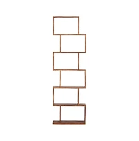 Porter Designs Urban Solid Sheesham Wood Shelf Bookcase