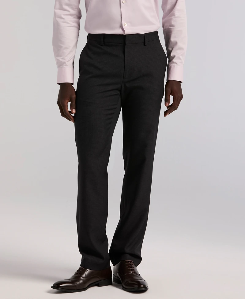 Perry Ellis Portfolio Men's Modern-Fit Stretch Solid Resolution Pants