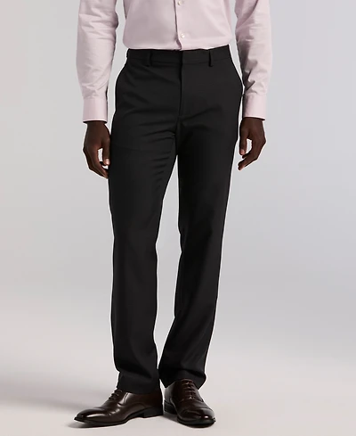 Perry Ellis Portfolio Men's Modern-Fit Stretch Solid Resolution Pants