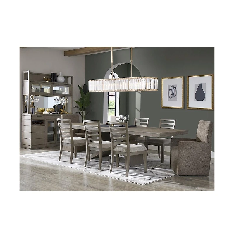 Parker House Furniture Pure Modern Dining Ladder Back Dining Chair Two Pack