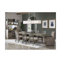 Parker House Furniture Pure Modern Dining Ladder Back Dining Chair Two Pack