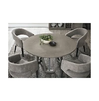Parker House Furniture Pure Modern Dining Barrel Dining Chair Two Pack