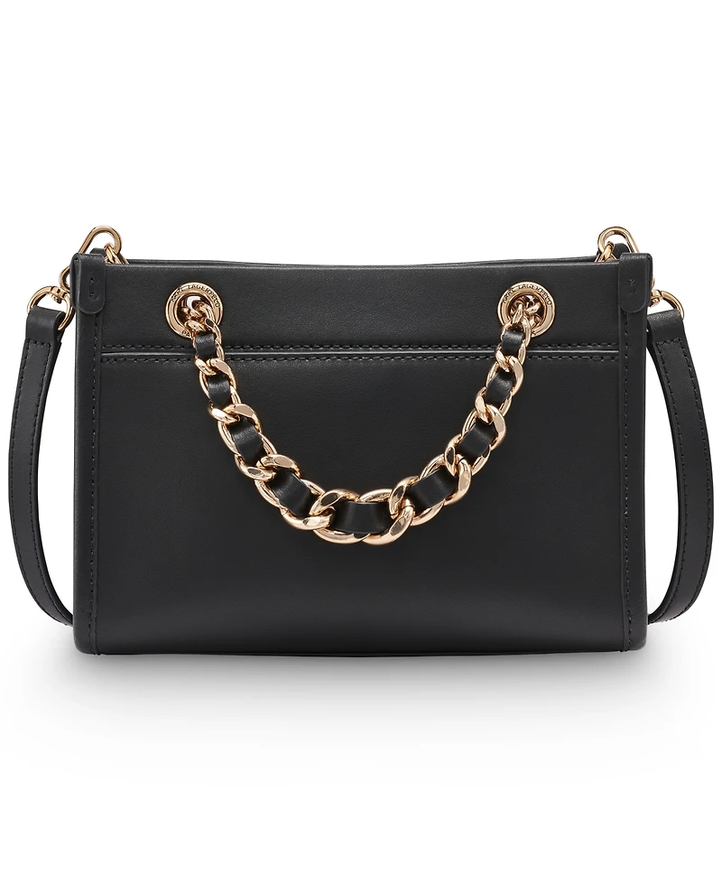 Karl Lagerfeld Paris Savoie Leather Tote Handbag