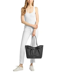 Michael Michael Kors Emilia Extra Large East West Zip Pocket Tote Bag