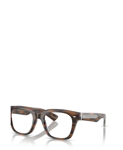 Oliver Peoples Men's Square Alfrey Eyeglasses, OV5570U