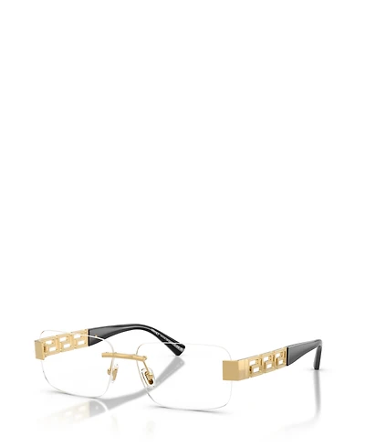 Versace Unisex Square Eyeglasses