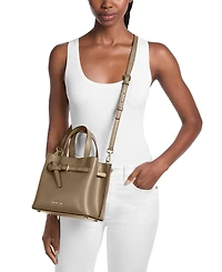 Michael Michael Kors Emilia Small Center Zip Satchel Bag