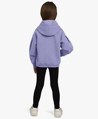 Champion Toddler & Little Girls 4T-6X 2-Piece Pull-On Hoodie and Leggings Set
