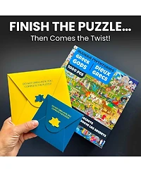 Quokka 1000 Piece Puzzle for Adults Ancient Myths and Legends with Secret Tasks & Audio Story