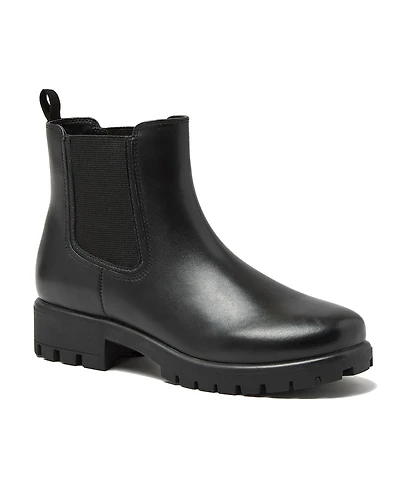 Lands' End Women's Classic Leather Chelsea Boots