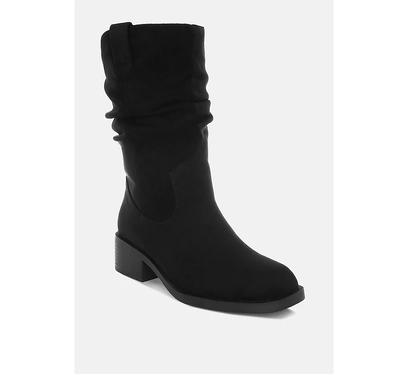 London Rag Ottawa Slouchy Cowboy Boots Women
