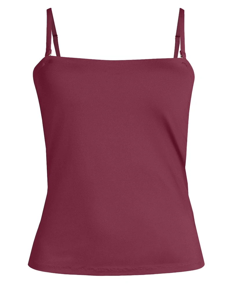 Lands' End Women's Bandeau Tankini Top