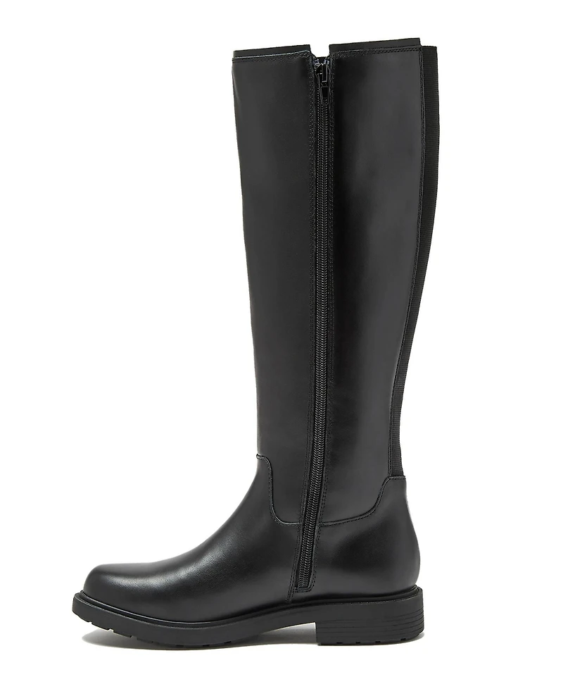 Lands' End Women's Wide Width Knee High Riding Boots
