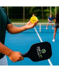 Pursonic The Ultimate Pickleball High Performance Set –4 Paddles, 4 Balls & 2 Carry Bag