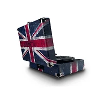 Victor Metro Plus Portable Rechargeable Bluetooth Suitcase Turntable Record Player