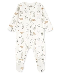 Huggies Baby Boys Full-Zip Sleep and Play Footed Coverall