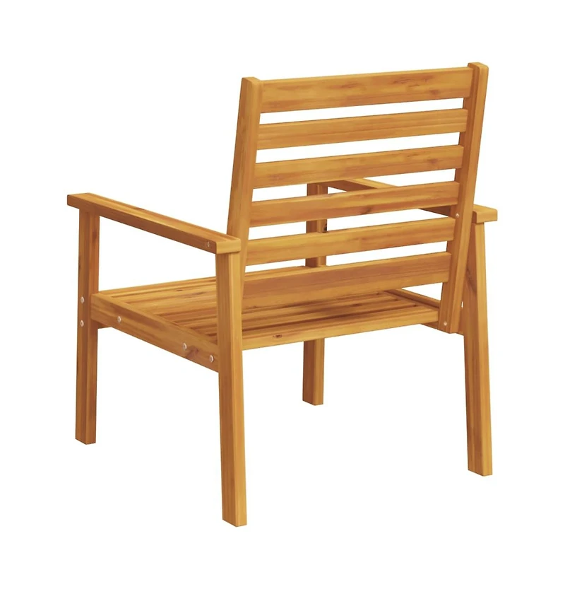 Sofa Chair Natural Wood Solid Acacia Wood Standard Durable