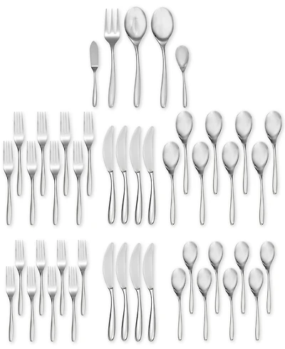 Nambe 45-Pc. Bend Flatware Set, Service for 8