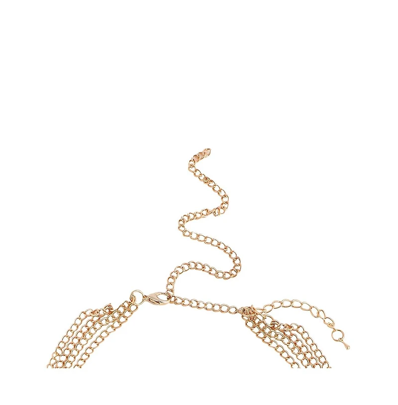 Sohi Pellet-Cluster Statement Necklace