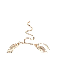Sohi Pellet-Cluster Statement Necklace