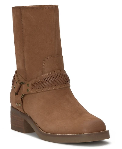 Lucky Brand Women's Kujono Round Toe Mid-Shaft Boots