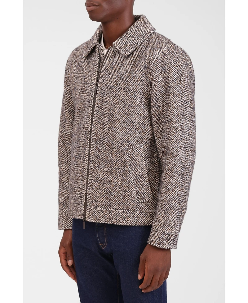 Bagatelle Homme Men's Herringbone Tweed Jacket