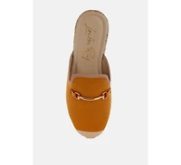 London Rag Nazaya Horsebit Detail Espadrilles Mules Women