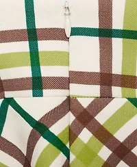 Mango Women's Check Short Dress