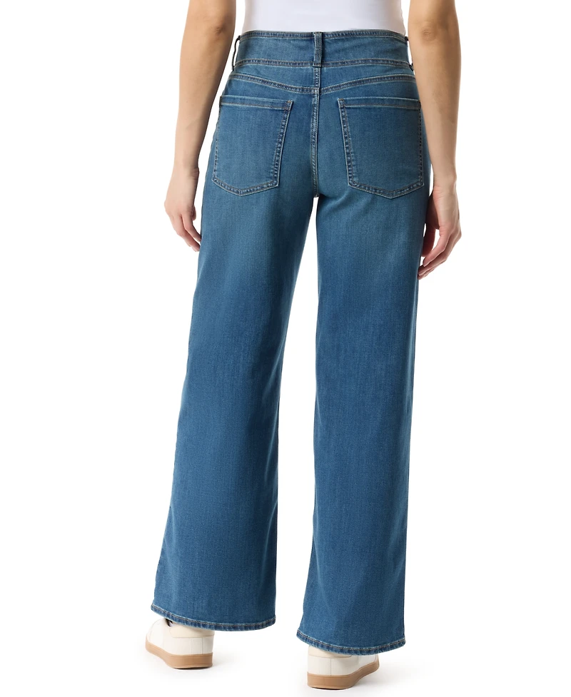 Gloria Vanderbilt Women's Shape Effect Wide-Leg Jeans