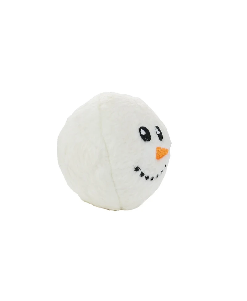 Mighty Small Snowball, Durable Squeaky Dog Toy