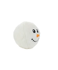 Mighty Small Snowball, Durable Squeaky Dog Toy