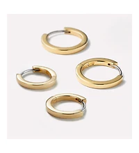 Ana Luisa Gold Huggie Hoop Earrings