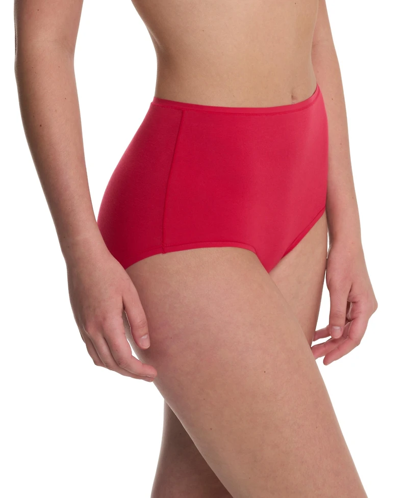 Natori Women's Bliss Bare Cotton High Cut Brief