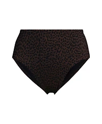 Lands' End Plus Cheeky High Waisted Bikini Bottoms