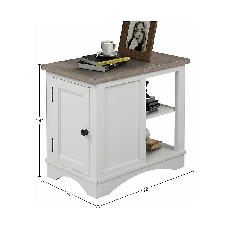 Parker House Furniture Parker House Americana Modern - Cotton Chairside Table