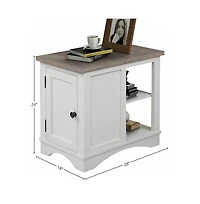 Parker House Furniture Parker House Americana Modern - Cotton Chairside Table
