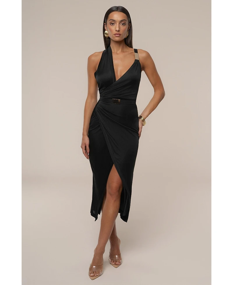 Jluxlabel Anniversary Belted Wrap Dress