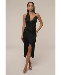 Jluxlabel Anniversary Belted Wrap Dress