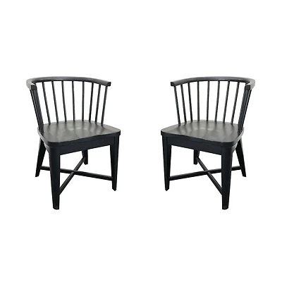 Parker House Furniture Americana Modern Dining Barrel Dining Chair Two Pack