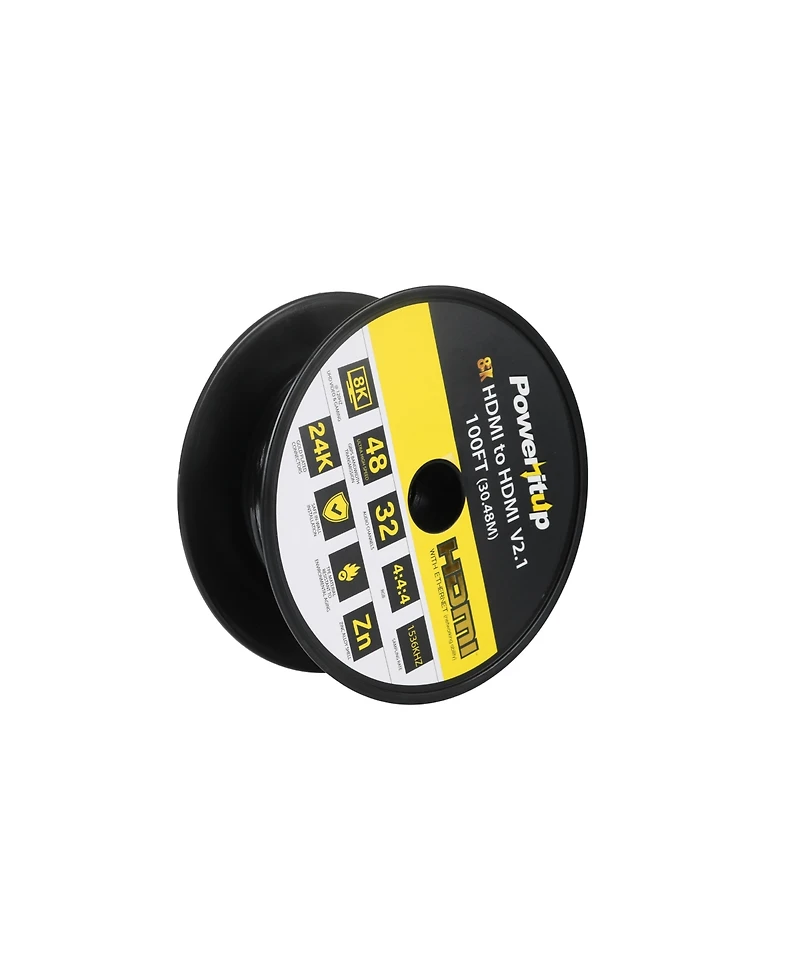 Power It Up ft. 8K Hdmi 2.1 Ultra High Speed Active Optical Cable